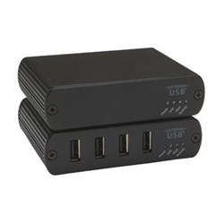 Icron Technologies USB 2.0 RG2304GE-LAN-AU Four Port Ethernet LAN Extender